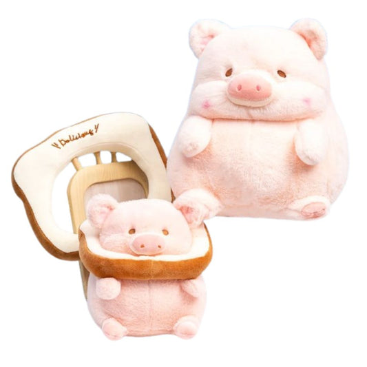 Pig in Bread Soft Plushie 30cm